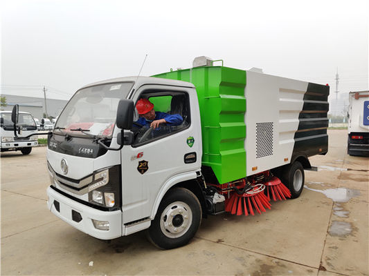 DONGFENG D6 Camion spazzatura camion spazzino strada camion 130 HP motore a combustibile diesel