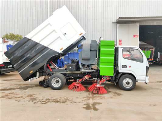 DONGFENG D6 Camion spazzatura camion spazzino strada camion 130 HP motore a combustibile diesel