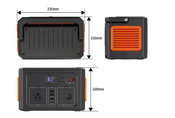 Generatore solare all'aperto a litio LFP 404Wh 400W Potenza di uscita